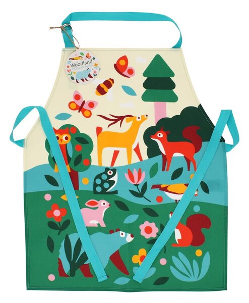 Grembiule per bambini in cotone Woodland – Rex London