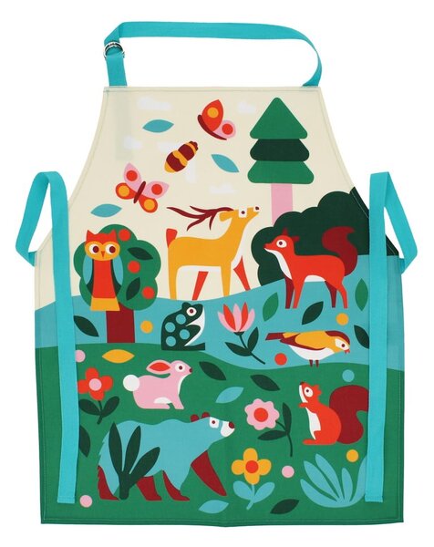 Grembiule per bambini in cotone Woodland – Rex London