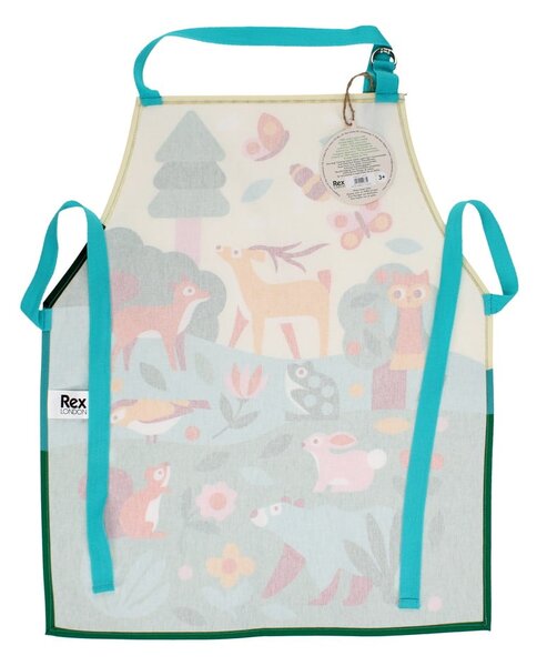 Grembiule per bambini in cotone Woodland – Rex London
