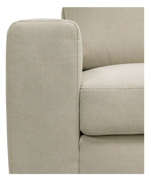 Divano angolare beige (con penisola a destra e chaise lounge) Baga – Rodier
