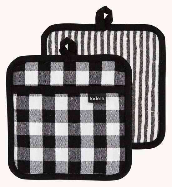 Set di 2 presine Eco Gingham