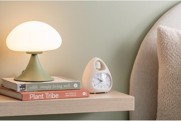 Lampada da tavolo verde (altezza totale 21 cm) Hongo – Leitmotiv