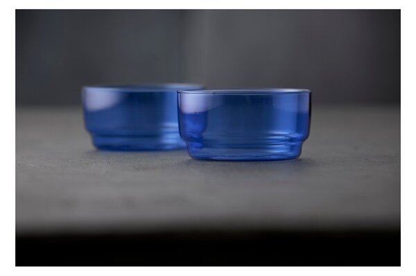 Ciotoline in set blu in vetro 2 pz 500 ml Torino – Lyngby Glas