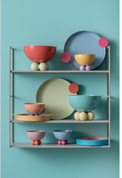 Ciotolina blu scuro in ferro Double Funky – PT LIVING