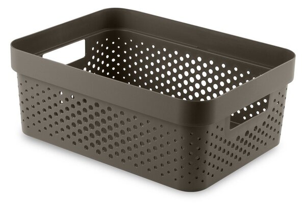 Cesto in plastica 36x27x14 cm Infinity Dots – Curver