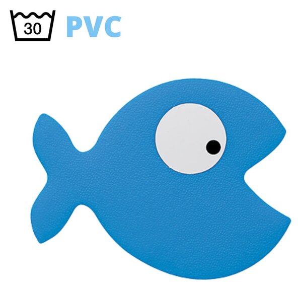 Set di tappetini antiscivolo per bambini 5 pz per la vasca 10x13 cm Hungry – Spirella