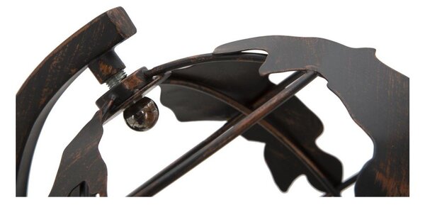 Lampada da tavolo nera con paralume in metallo (altezza totale 40 cm) World Industry – Mauro Ferretti