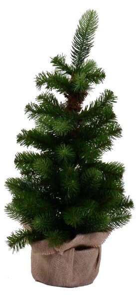 Mini Albero di Natale Artificiale 60 cm 68 Rami Adamello Verde