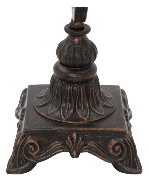 Lampada da tavolo nera con paralume in metallo (altezza totale 40 cm) World Industry – Mauro Ferretti