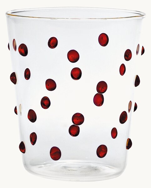 Set di 6 bicchieri fatti a mano in vetro borosilicato Party