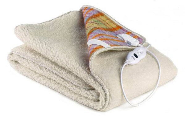Coperta Termica Elettrica Matrimoniale in Lana 100% Scaldaletto Plus Scozzese