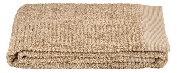 Asciugamano tipo terry beige in cotone 70x140 cm Classic – Zone