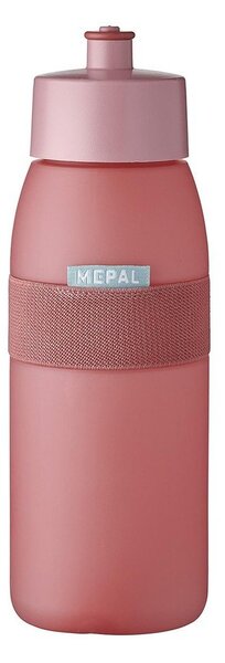 Bottiglia rosso chiaro in plastica 500 ml Ellipse – Mepal