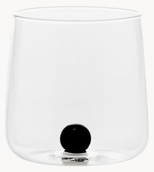 Set di 6 bicchieri in vetro soffiato borosilicato Bilia