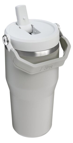 Borraccia termica grigio chiaro in acciaio inox 600 ml IceFlow™ Flip Straw 2.0 Tumbler Ash – Stanley