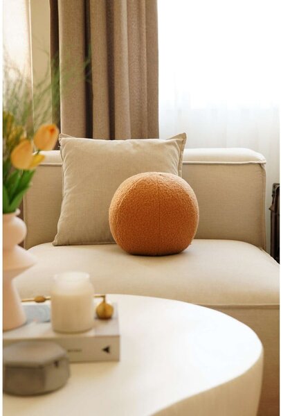 Cuscino decorativo in bouclé ø 25 cm Top – Mioli Decor