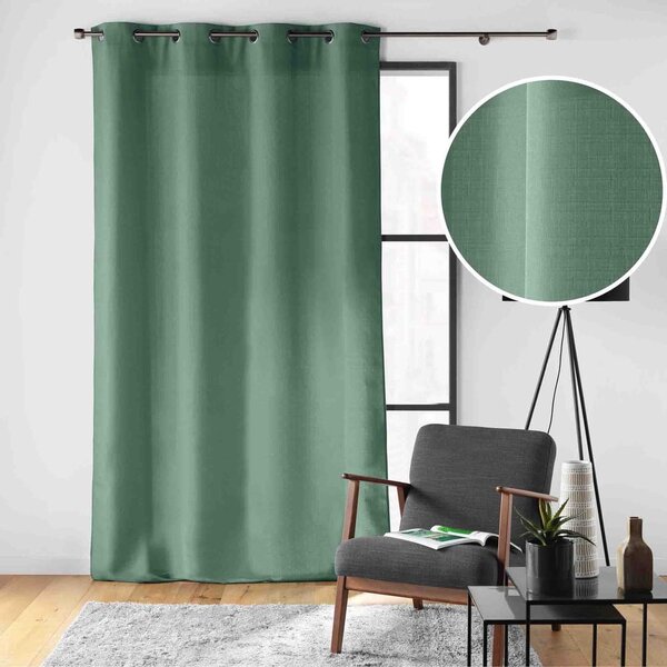 Tenda verde 140x280 cm Soline – douceur d'intérieur
