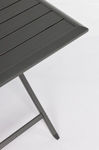 Tavolino da giardino in alluminio 70x70 cm Elin – Bizzotto