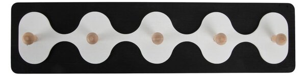 Attaccapanni da parete nero 48 cm Rizar – PT LIVING