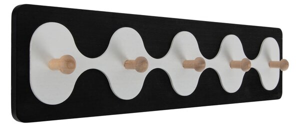 Attaccapanni da parete nero 48 cm Rizar – PT LIVING