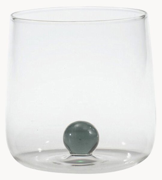 Set di 6 bicchieri in vetro soffiato borosilicato Bilia