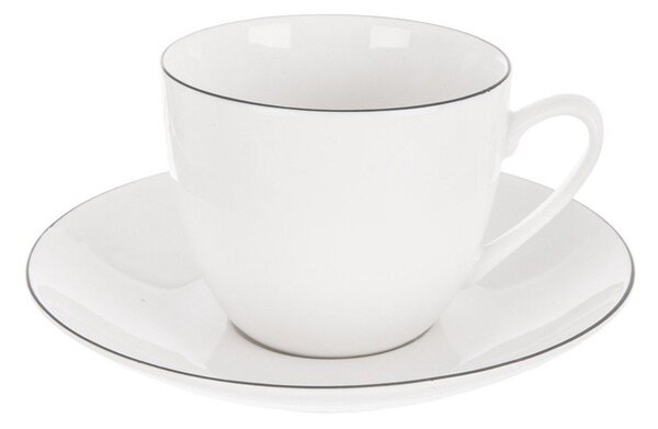 Tazzina per cappuccino bianca in porcellana 210 ml Decora – Orion