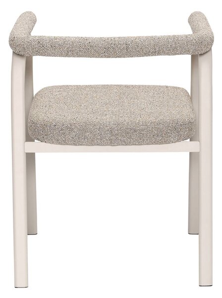 Set di sedie da pranzo beige in imbottito con braccioli 2 pz Ecto – Hübsch