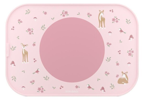 Tovaglietta per bambini in plastica/in silicone 28x40 cm Fairy Garden by Little Dutch – Mepal