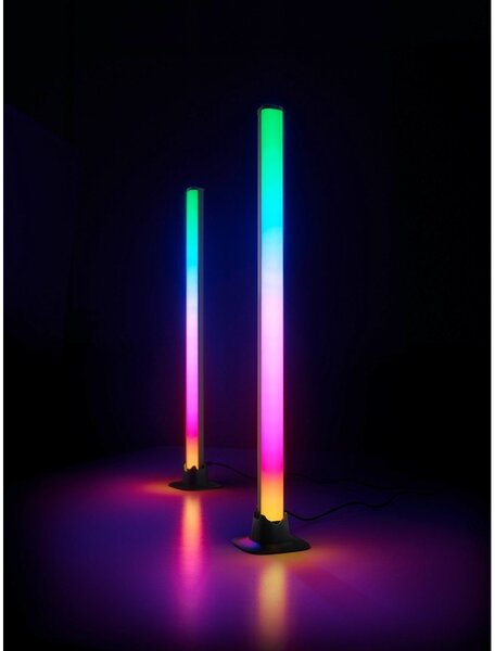 Lampada da tavolo LED nera in metallo (altezza totale 55 cm) Boy – Reality