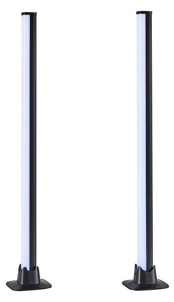Lampada da tavolo LED nera in metallo (altezza totale 55 cm) Boy – Reality