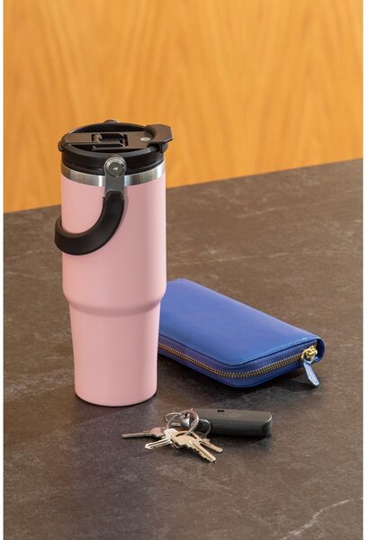 Bottiglia bottiglia da viaggio blu in acciaio inox 1 l Eco – Ladelle
