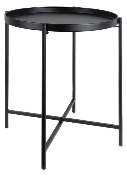 Tavolino rotondo in metallo ø 40 cm Meseta – Leitmotiv