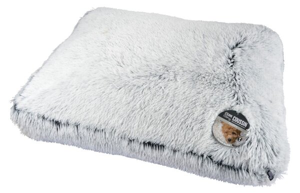 Cuccia bianca per cane 80x60 cm Fluffy Heather – Love Story