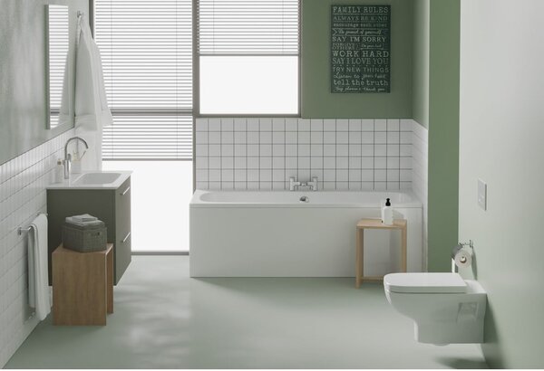 Lavabo bianco in ceramica 84x46 cm i.Life A - Ideal Standard