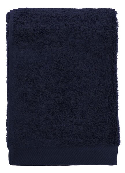 Asciugamano tipo terry blu scuro in cotone 50x100 cm Comfort – Södahl