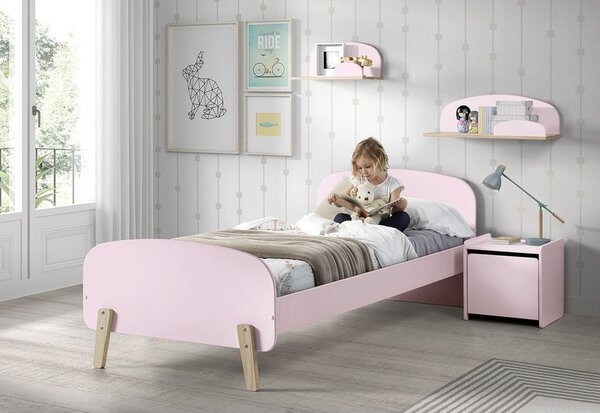 Mensola a muro rosa più piccola Kiddy - Vipack