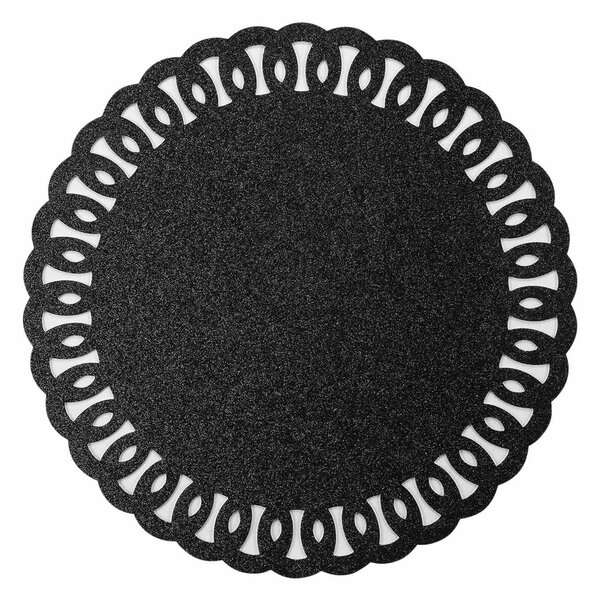 Tovaglietta in plastica ø 38 cm Guirlande – douceur d'intérieur