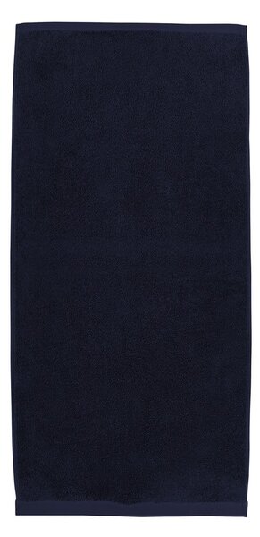 Asciugamano tipo terry blu scuro in cotone 50x100 cm Comfort – Södahl