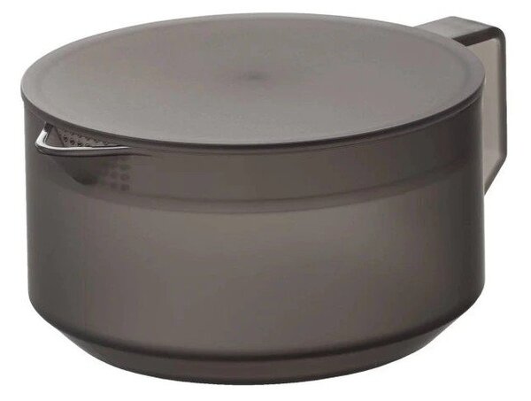 Teiera nera in plastica con filtro 600 ml Tower – YAMAZAKI
