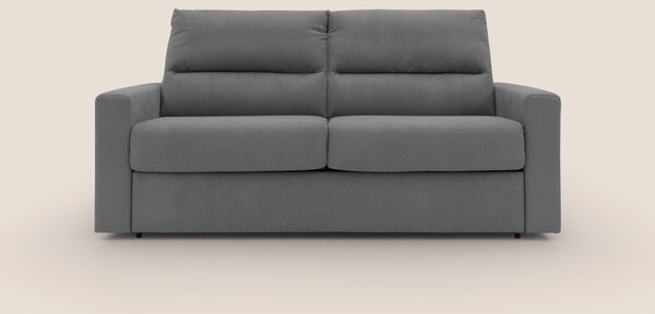 Paloma divano letto con materasso alto 18 cm con Aloe Vera in tessuto