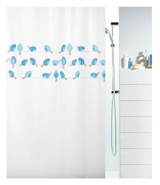 Tenda per doccia 180x200 cm Birdy – Spirella