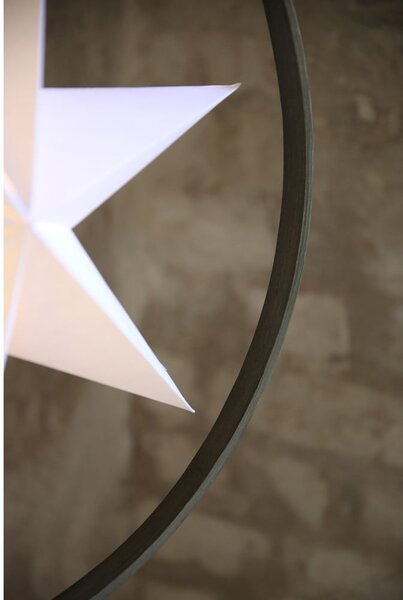 Decorazione luminosa bianca/grigia ø 50 cm Speranza – Markslöjd