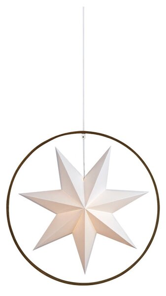 Decorazione luminosa bianca/grigia ø 50 cm Speranza – Markslöjd