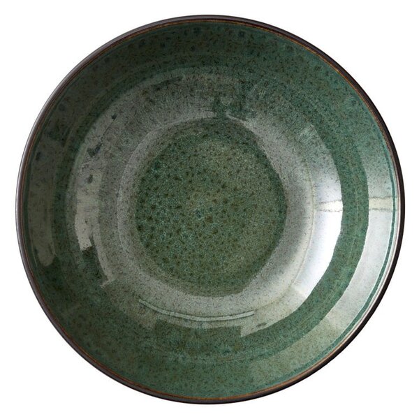 Ciotola verde/nera in gres ø 30 cm Gastro Green/Black – Bitz
