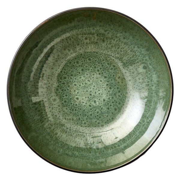 Ciotola verde/nera in gres ø 30 cm Gastro Green/Black – Bitz