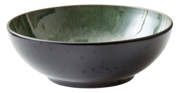 Ciotola verde/nera in gres ø 30 cm Gastro Green/Black – Bitz
