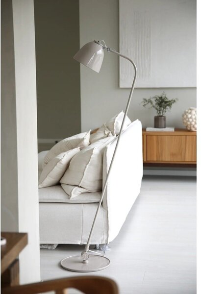 Lampada da terra greige con paralume in metallo (altezza totale 130 cm) Tilt – Markslöjd