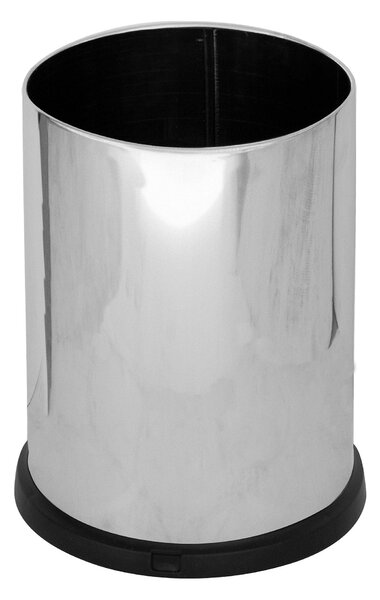 Pattumiera Gettacarte Ø25xh34 cm da Interno In Acciaio Inox