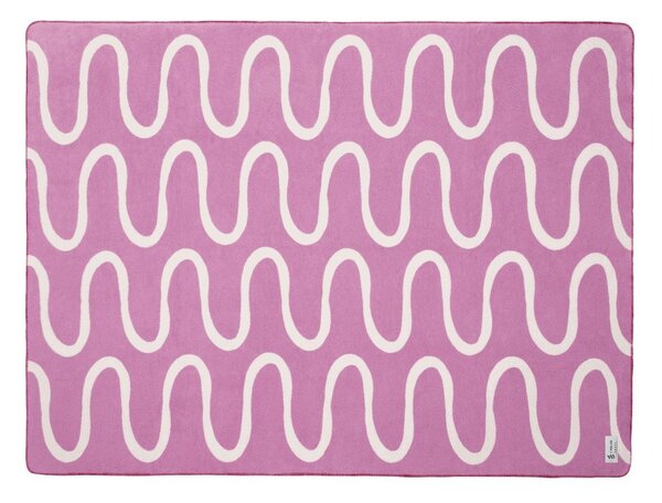 Coperta rosa 150x200 cm Swirl – noo.ma