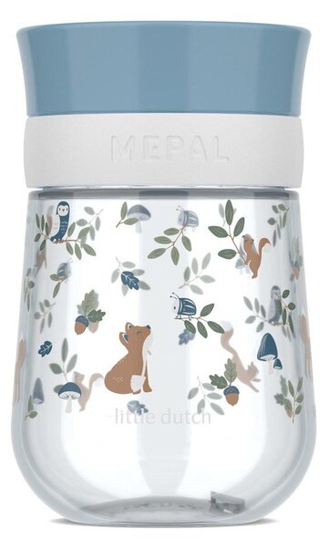 Tazza per bambini azzurra in plastica 300 ml Forest Friends by Little Dutch – Mepal